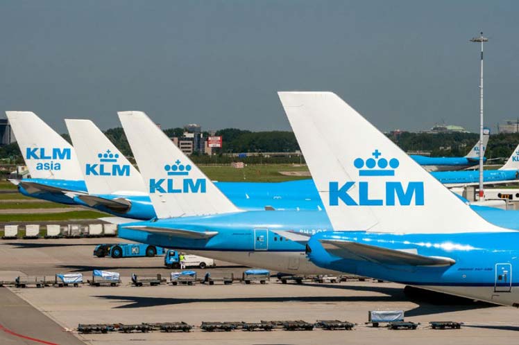 самолеты KLM