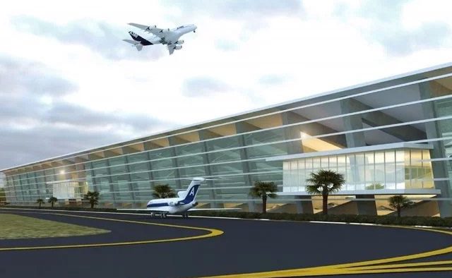 Новый аэропорт в Мексике, в Санта-Люсии