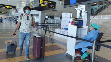 В аэропорту Токумен выполняются только гуманитарные рейсы