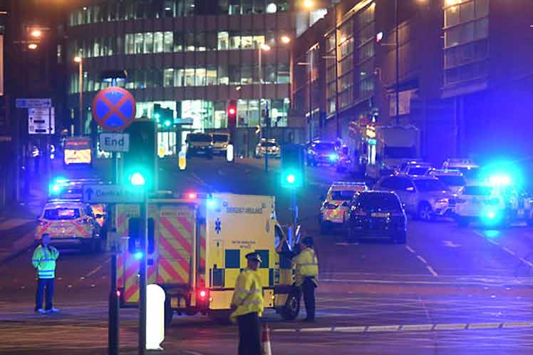 Террористическая акция в Манчестере 