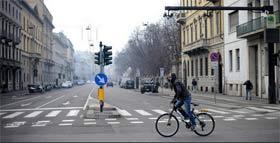 Италия запретила трафик машин по причине смога